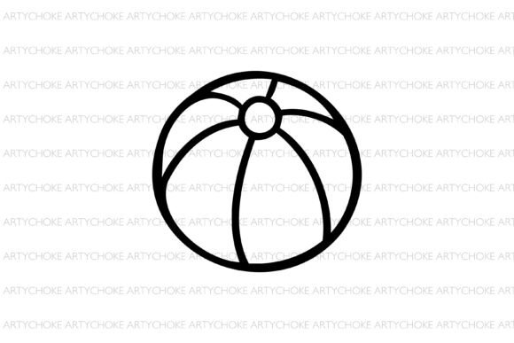 Download Beach Ball SVG, Summer Cricut Clipart - Summer cricut Collection