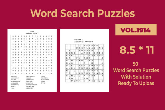 Download Word Search Puzzles Vol 1914 - Premium Resources